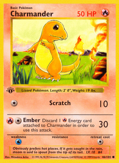 Best CharmanderPokemon Card Ever