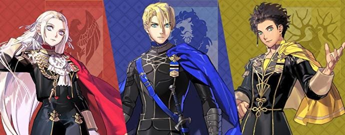 Fire Emblem 3 Houses Characters
