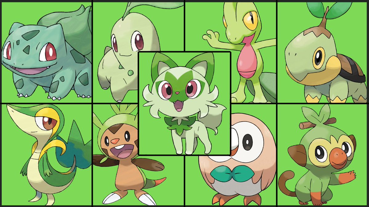 Best Pokemon Grass Type Starter