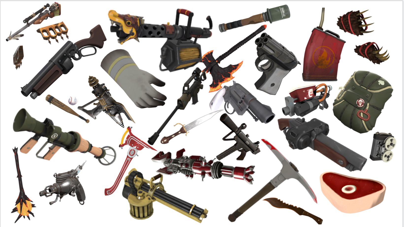 Team Fortress 2 ( TF2 ) All Weapon
