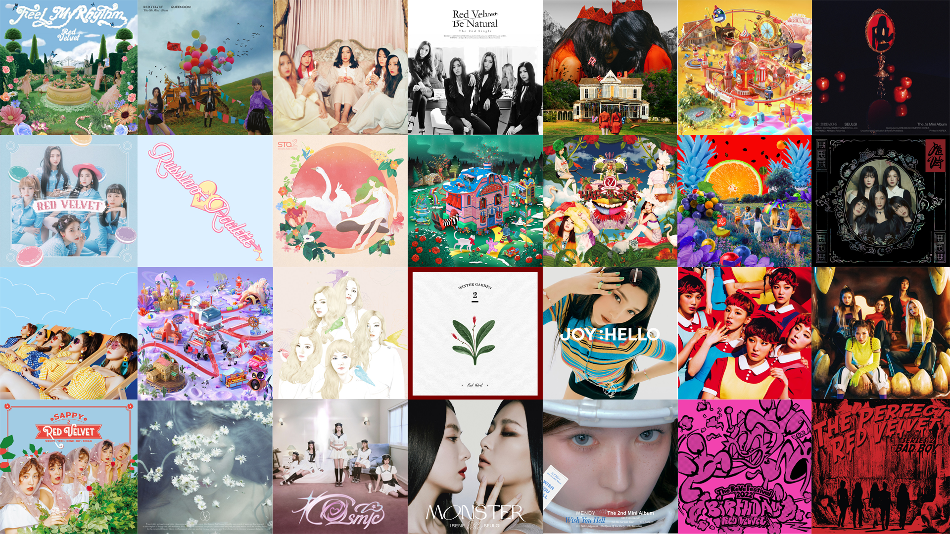 RED VELVET BEST SONG 2025 (ALL/SOLO)