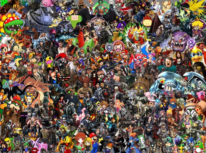 Ultimate Video Game Characters (W.I.P)