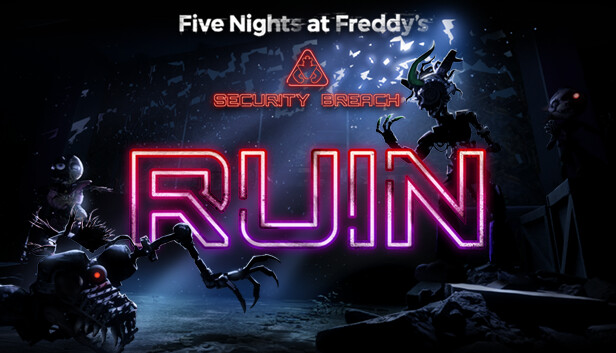 Five Nights At Freddy’s Security Breach RUIN Characters