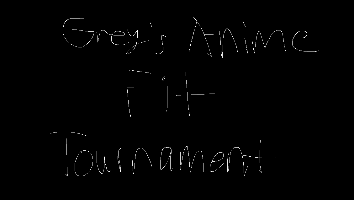 Grey's Anime Fit Tournament (NOVEMBER 18TH UPDATE)