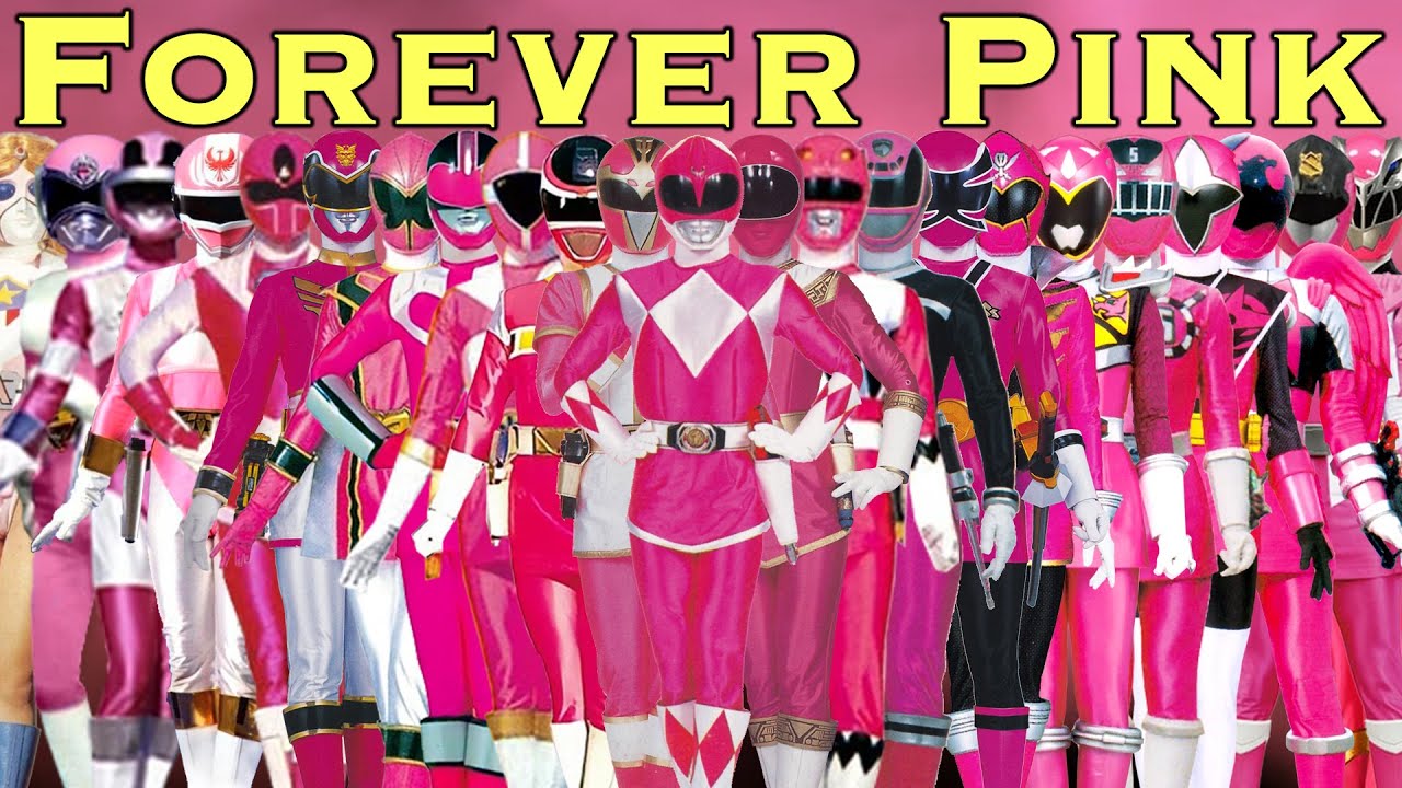 Power Rangers Pink Rangers
