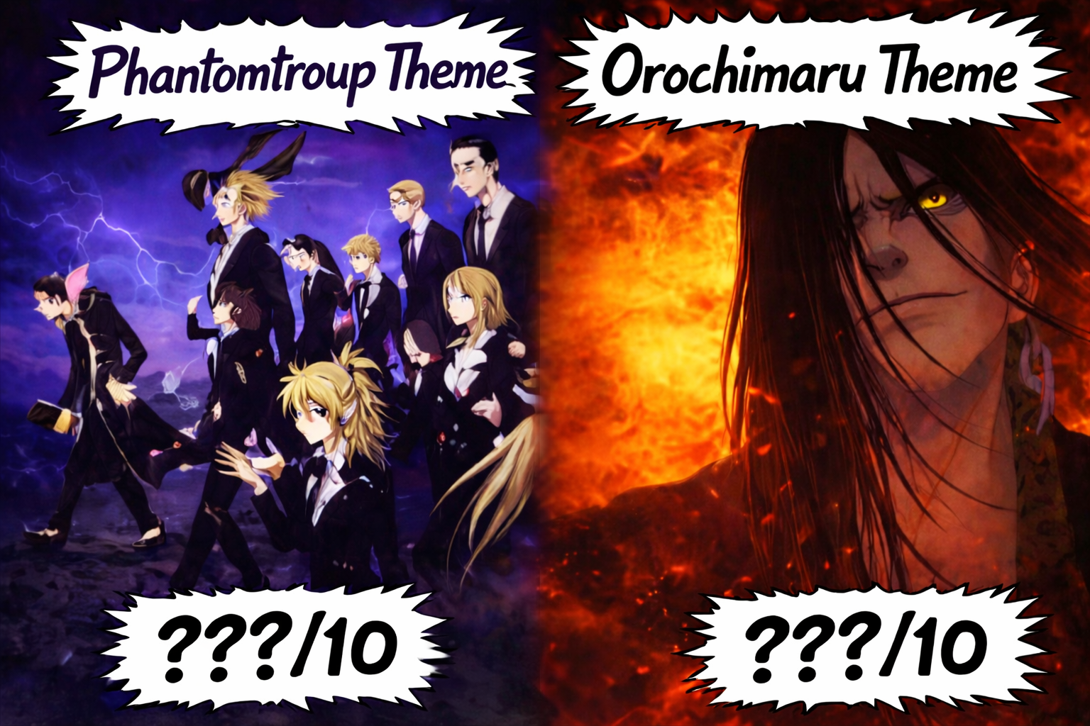 Best Anime villain Theme