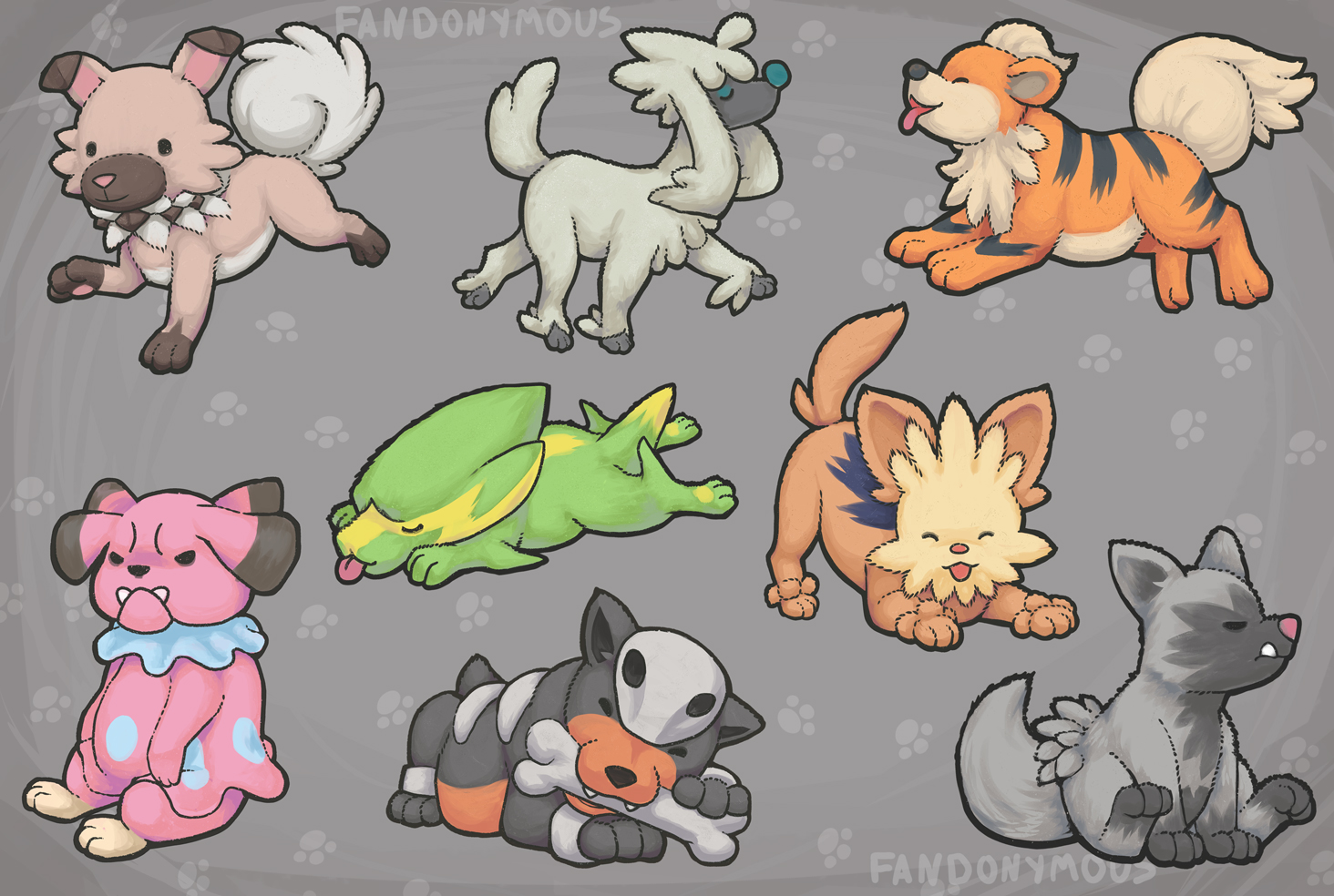 Every Doggo Pokemon