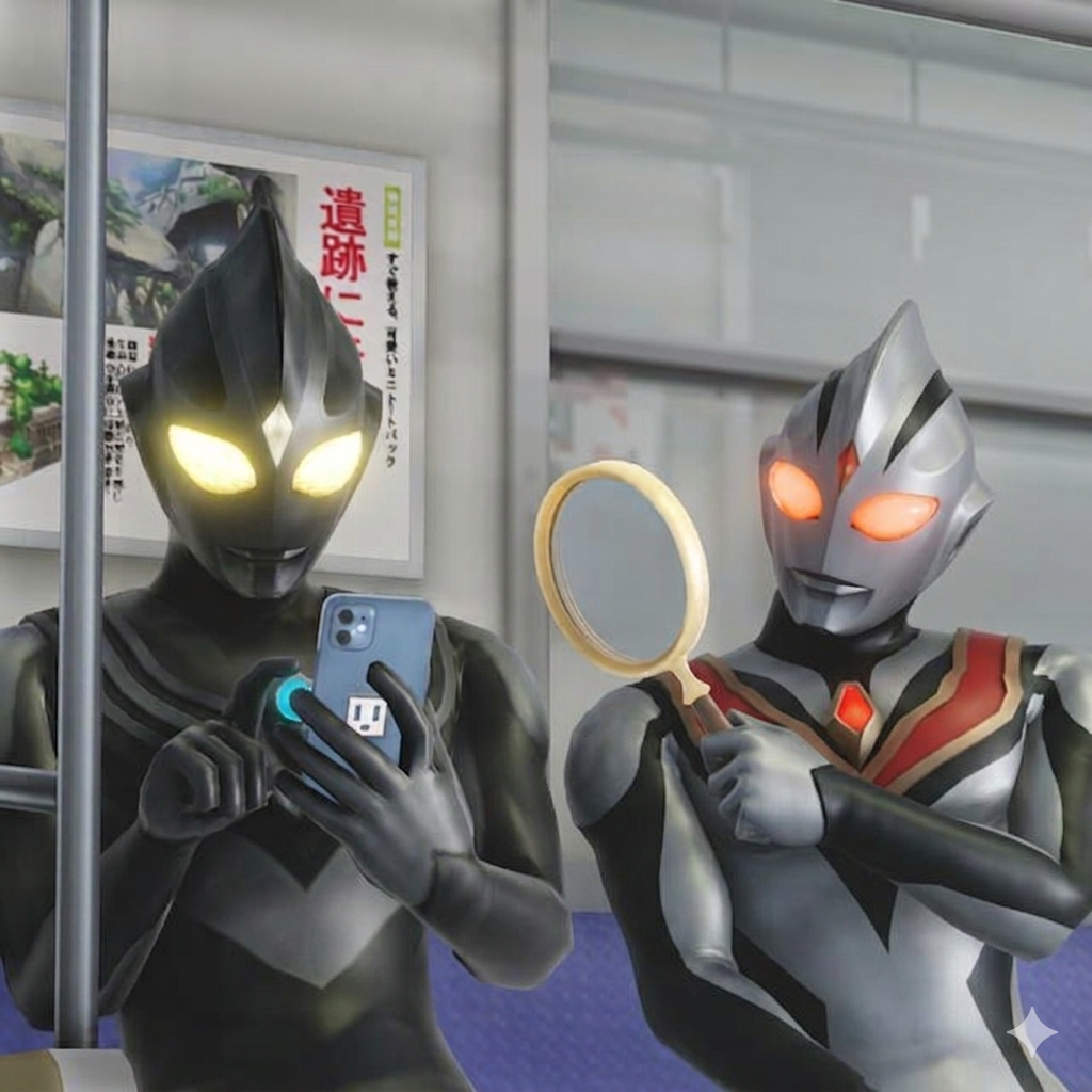 จัดอันดับ Dark Ultraman หรือ Evil Ultraman For สมาชม