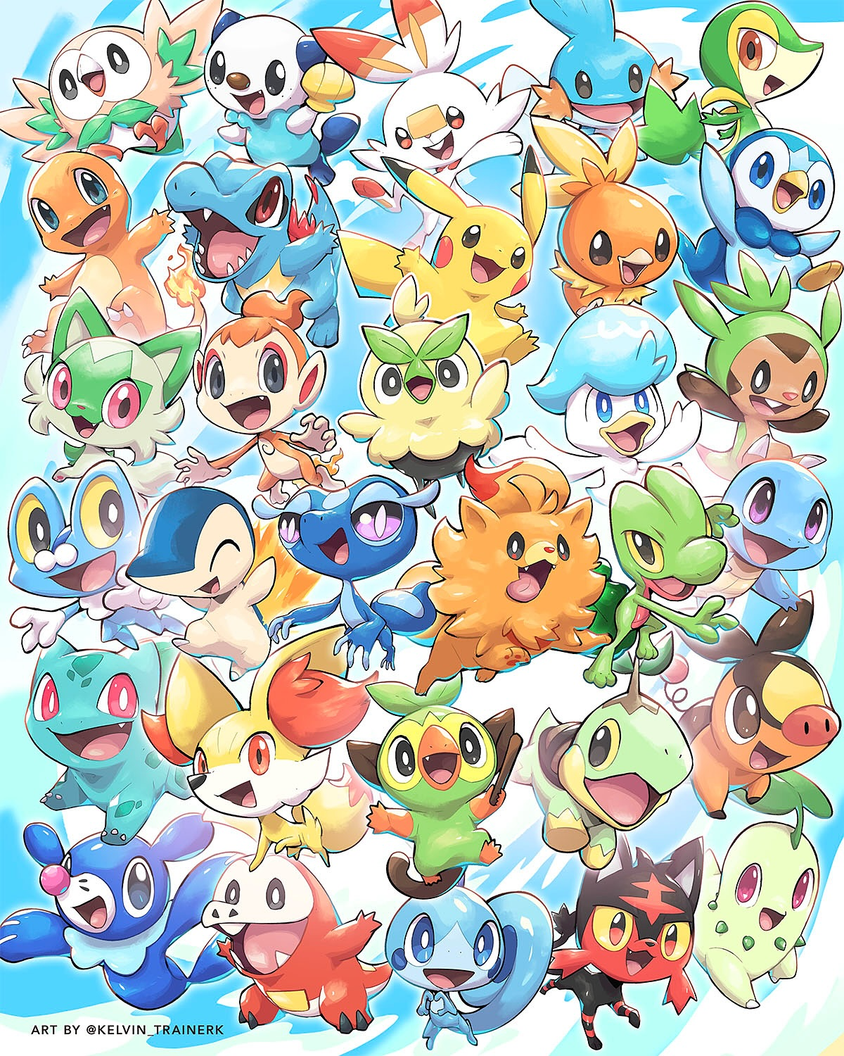 Pokemon Starters