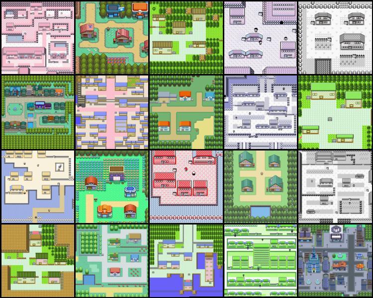 Pokemon Town Themes