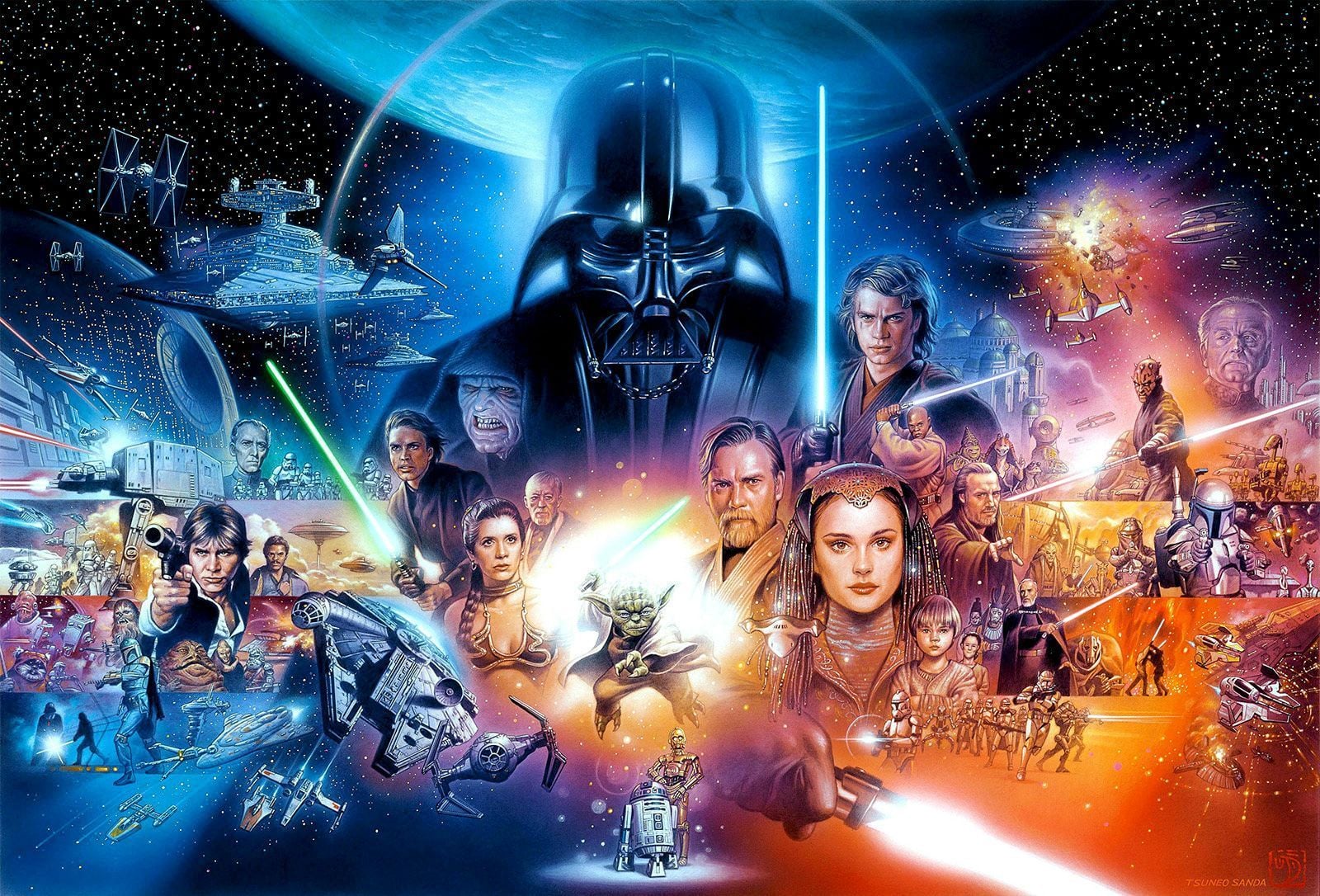 Star Wars Movies and Shows